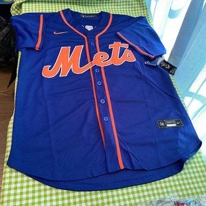 Nike New York Mets MLB Jacob Degrom Blue Jersey 48#